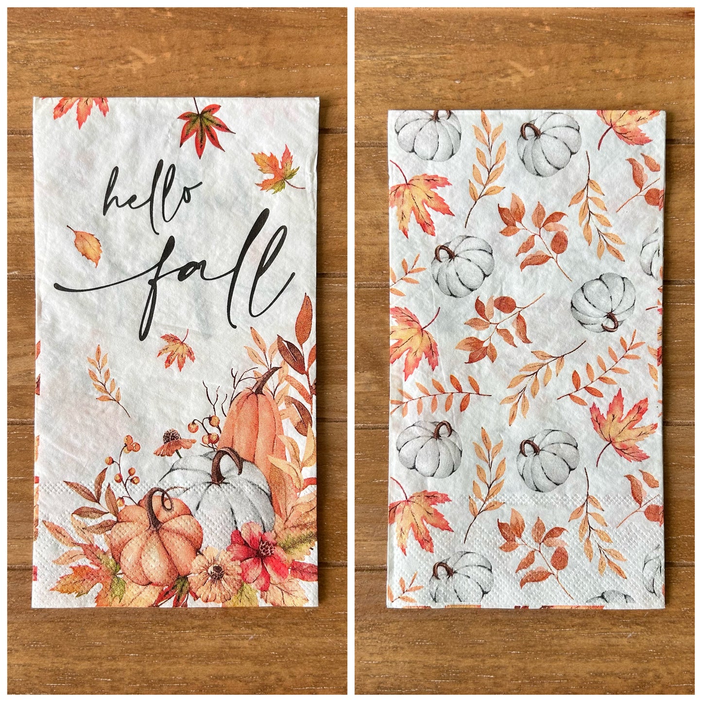 Napkin Bundle | Hello Fall Squirrel