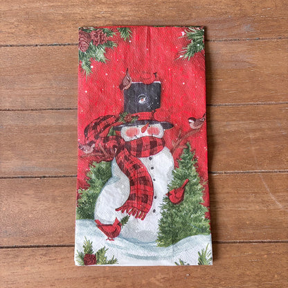 Napkin Bundle | Colorful Snowmen