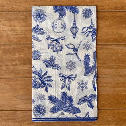 Napkin Bundle | Blue Christmas
