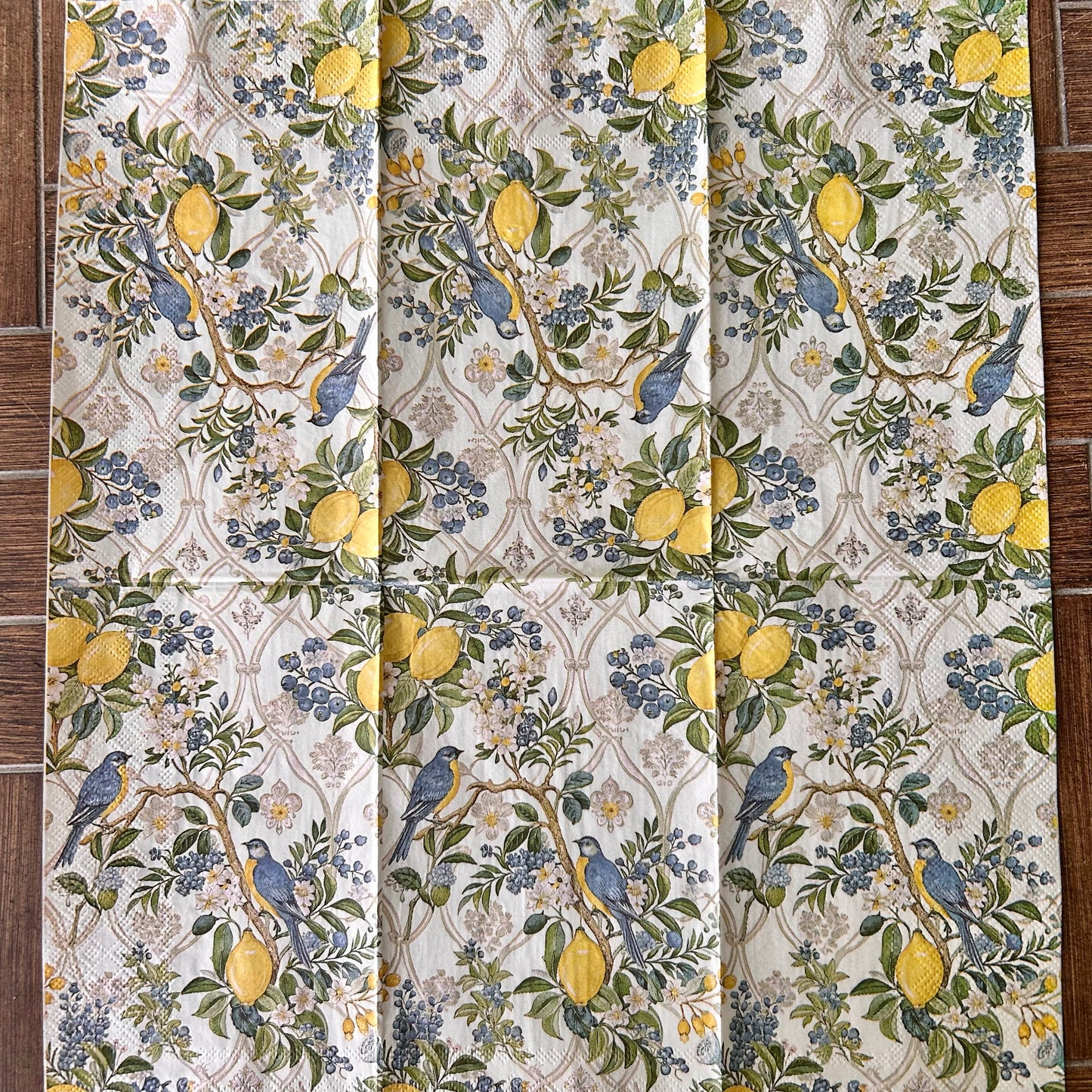 Napkin Bundle | Lemons & Bluebirds
