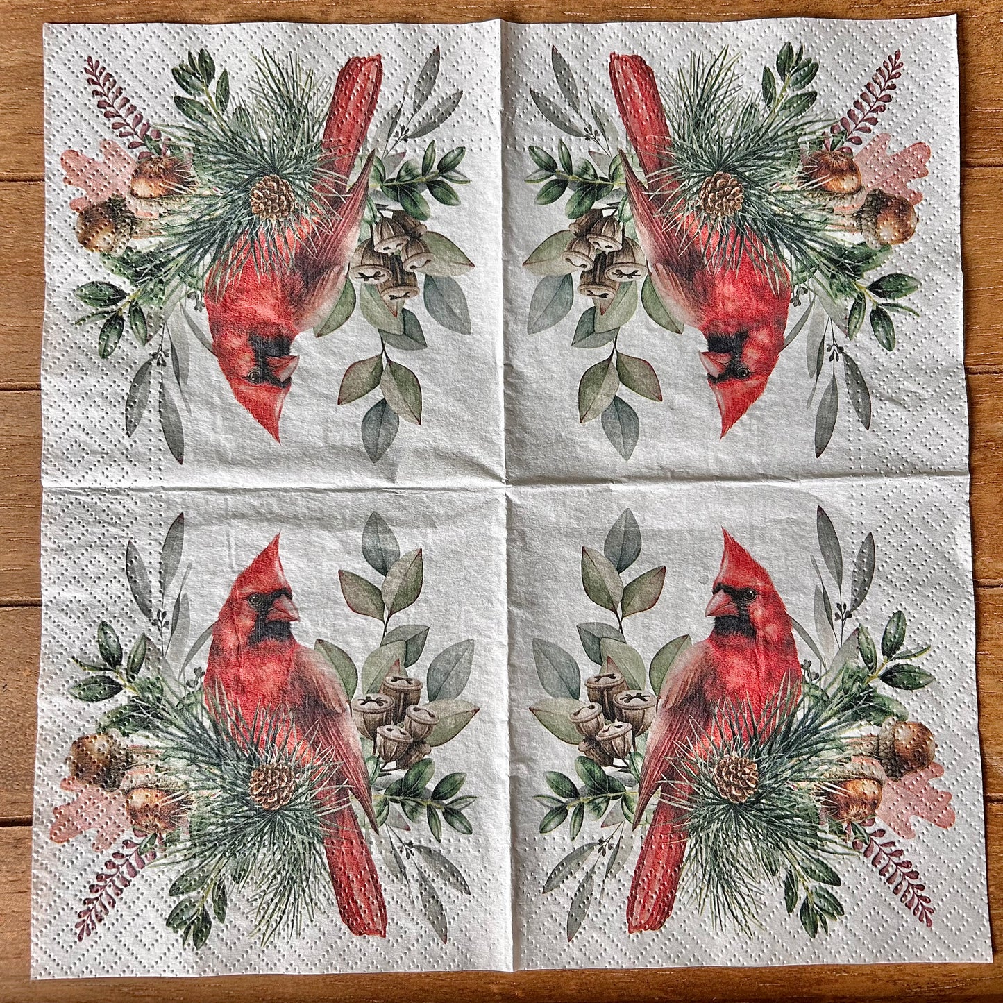 Napkin Bundle | Christmas Cardinals 1