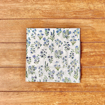 Napkin | Small Blue Flowers