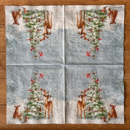 Napkin Bundle | Christmas Reindeer