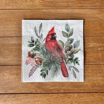 Napkin Bundle | Christmas Cardinals 1