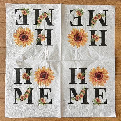 Napkin Bundle | Sunflower You Are My Sunshine Set