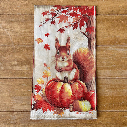 Napkin Bundle | Hello Fall Squirrel