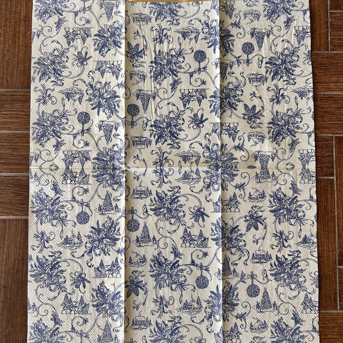 Napkin Bundle | Blue Christmas