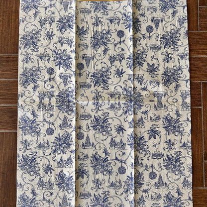 Napkin Bundle | Blue Christmas