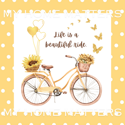 DIY Decor Bundle | Life is a Beautiful Ride (Digital Printables)
