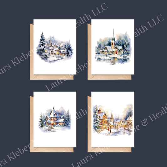 Cards | Winter Architecture (8 Pack)