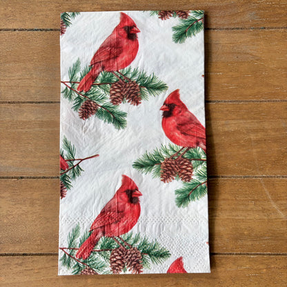 Napkin Bundle | Christmas Cardinals 4
