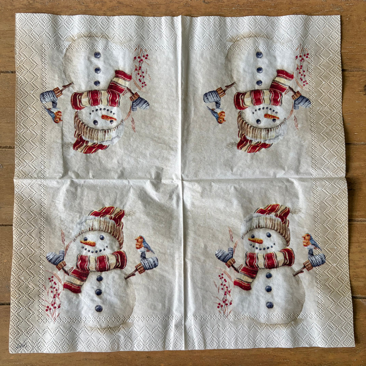 Napkin Bundle | Little Snowmen