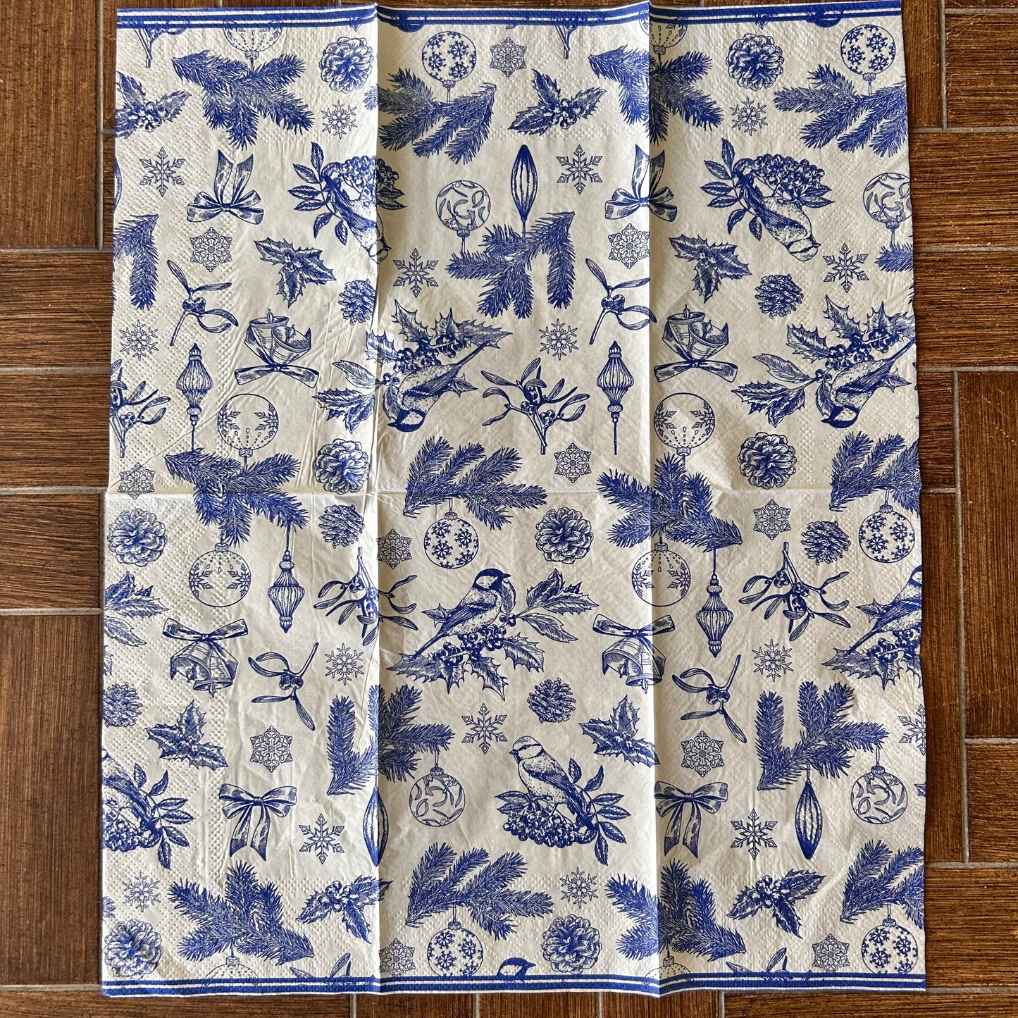 Napkin Bundle | Blue Christmas