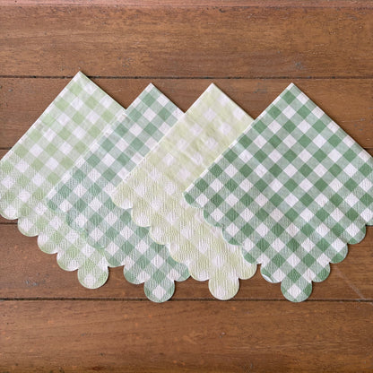 Napkin Bundle | Green Checks