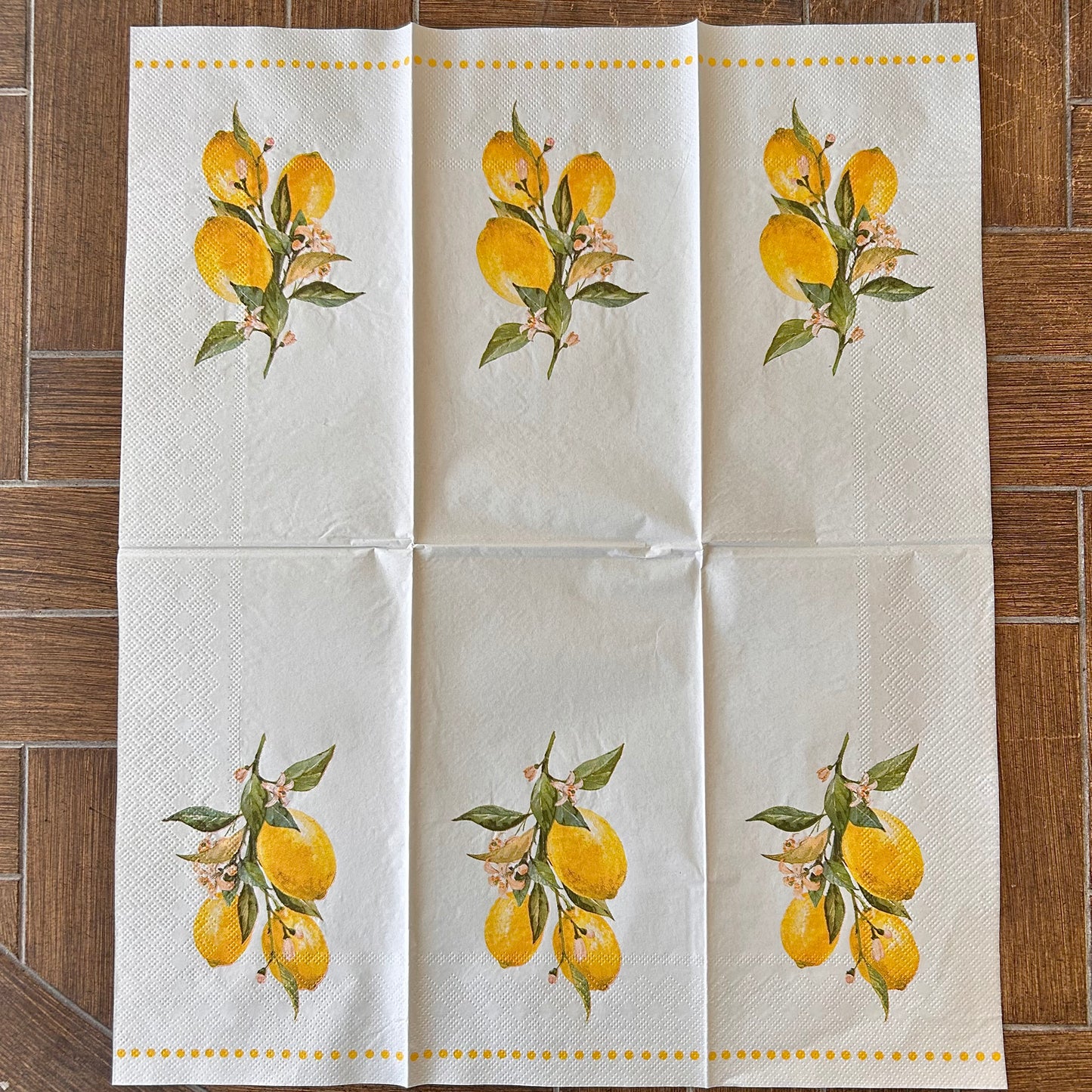 Napkin Bundle | Lemons & Stripes