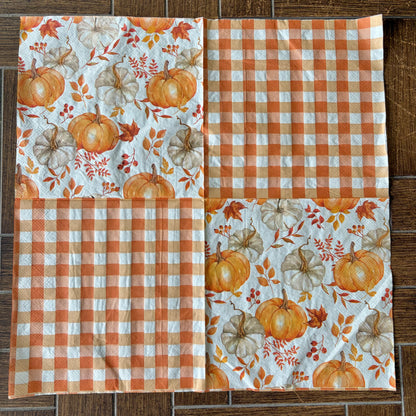 Napkin Bundle | Orange Autumn