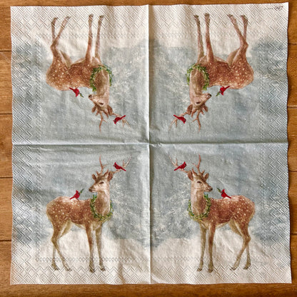 Napkin Bundle | Christmas Reindeer