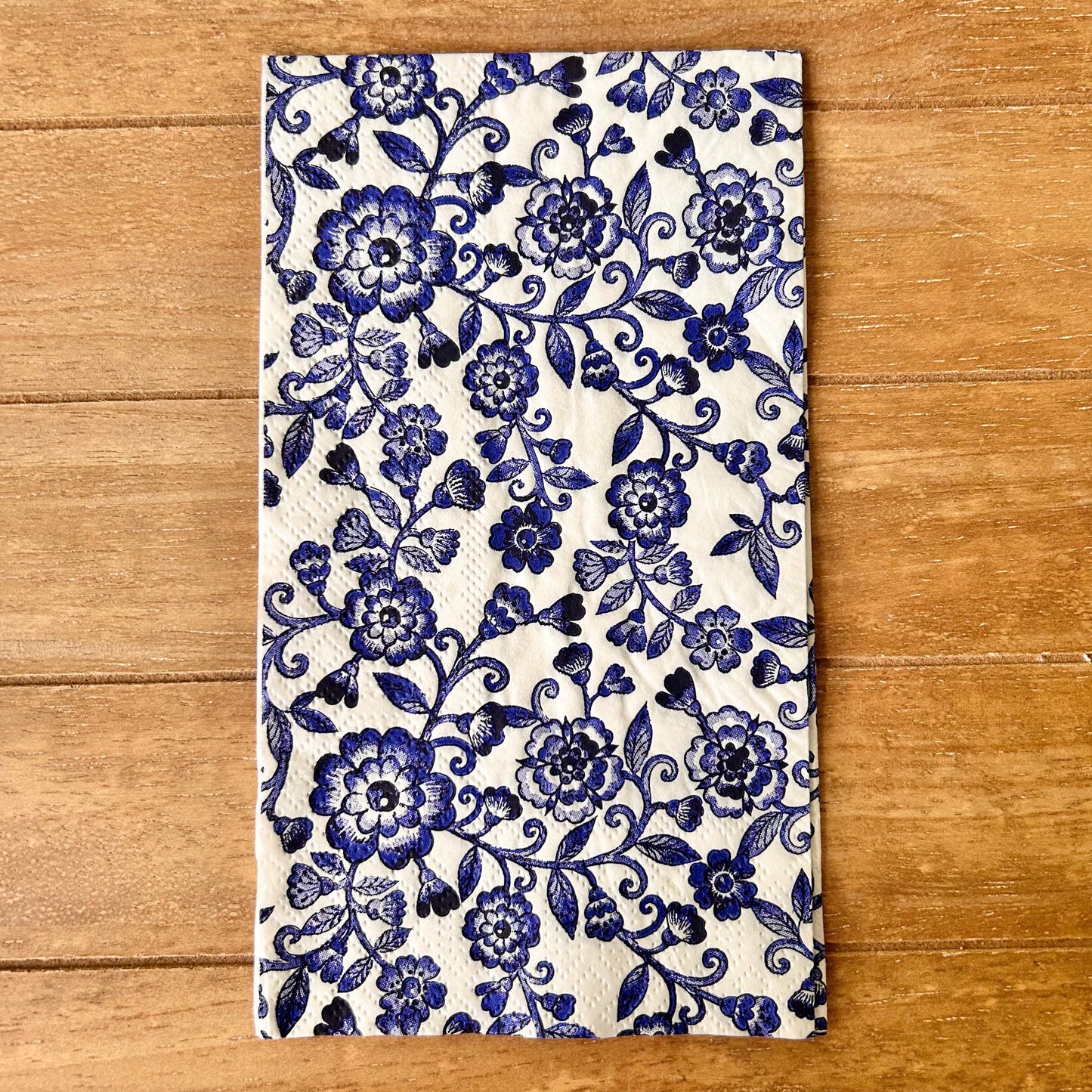 Napkin Bundle | Blue & Olive Elegant Floral