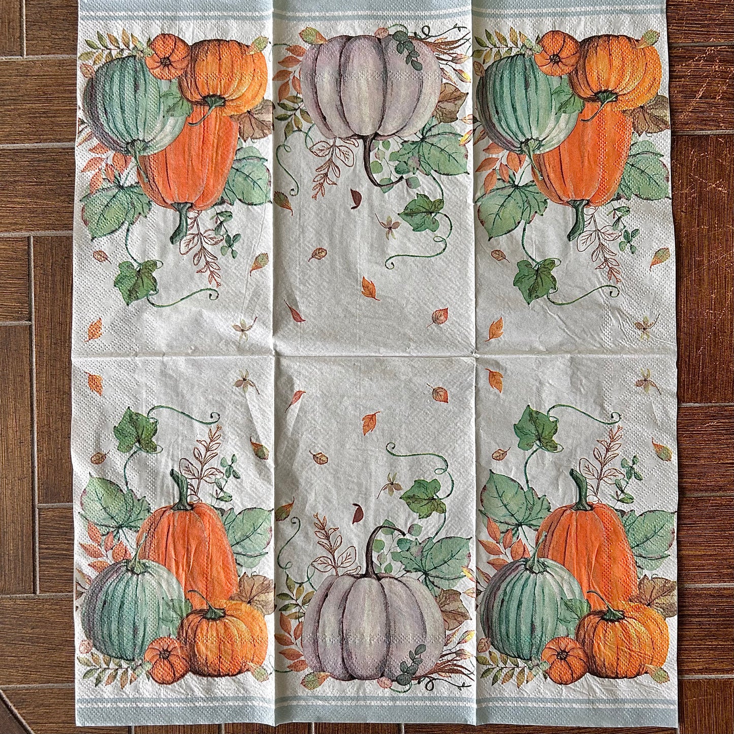 Napkin Bundle | Harvest Blue Pumpkin