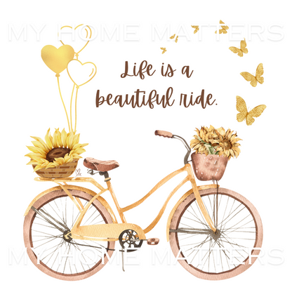 DIY Decor Bundle | Life is a Beautiful Ride (Digital Printables)