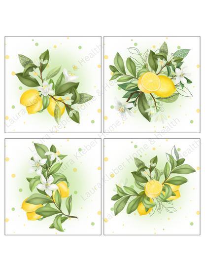 Digital DIY Decor Bundle | Lemons