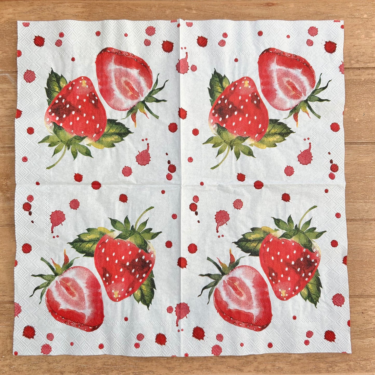 Napkin Bundle | Strawberries 2.0