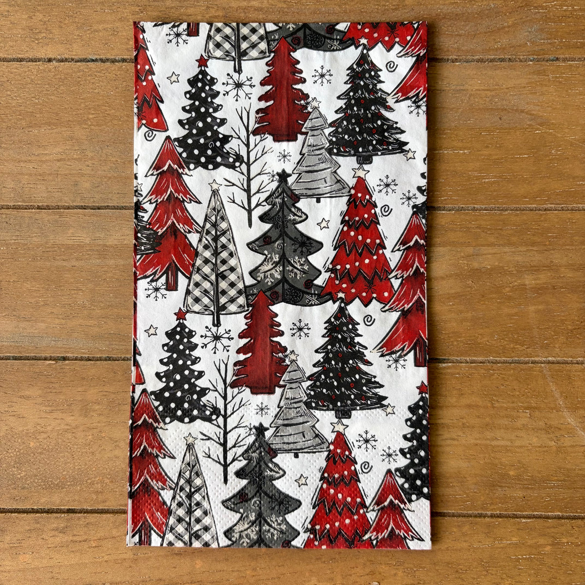 Napkin Bundle | Black & Red Christmas