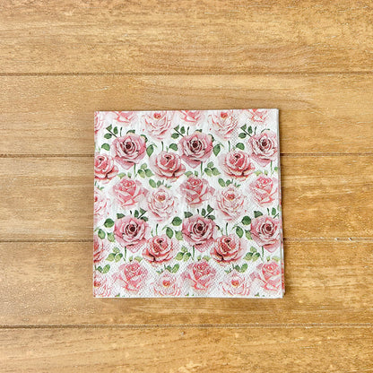 Napkin | Pink Roses