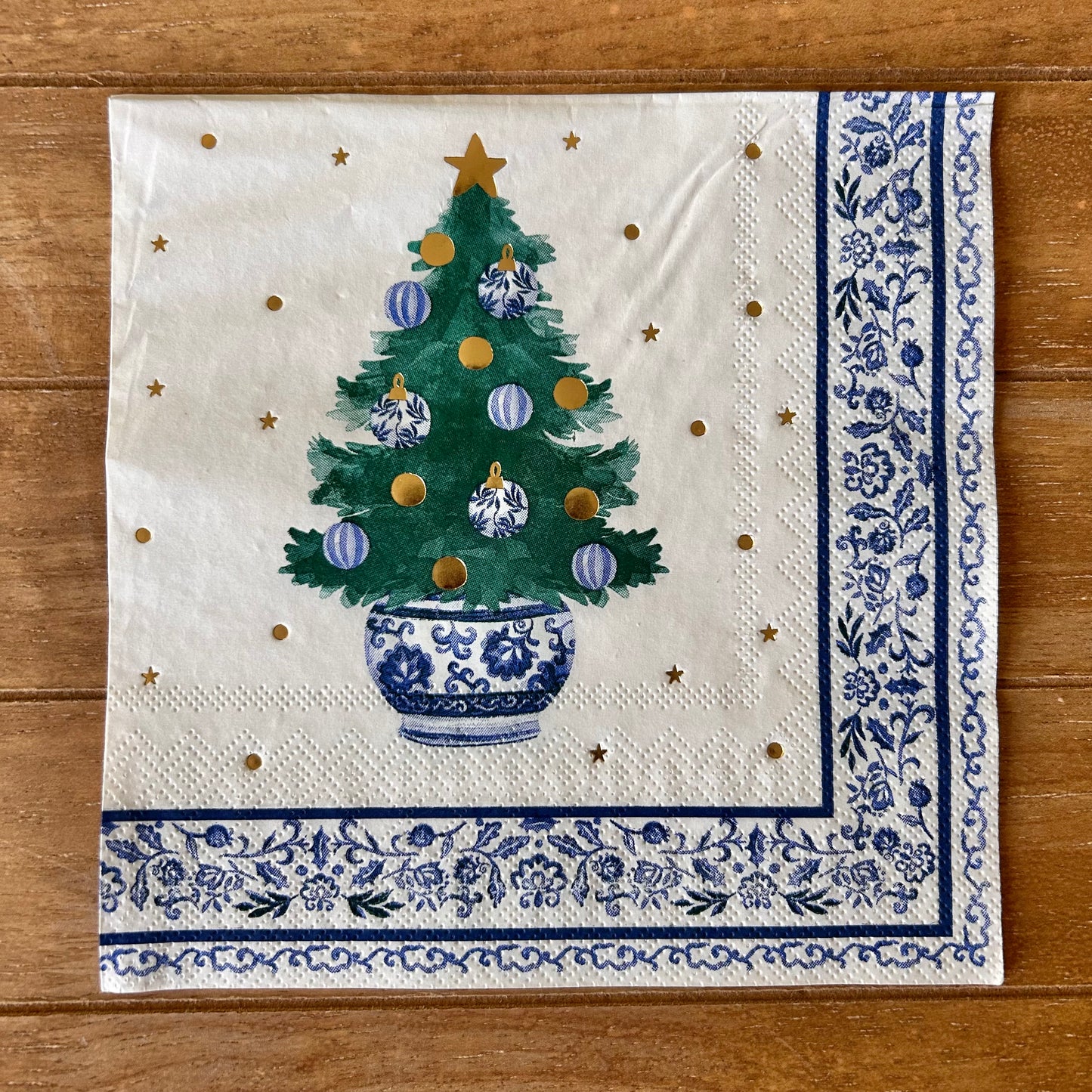 Napkin Bundle | Blue Christmas