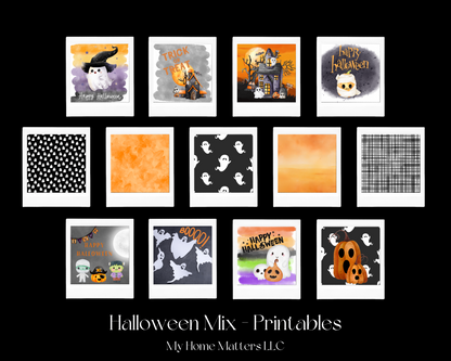 DIY Decor Bundle | Halloween Mix (Digital Printable)