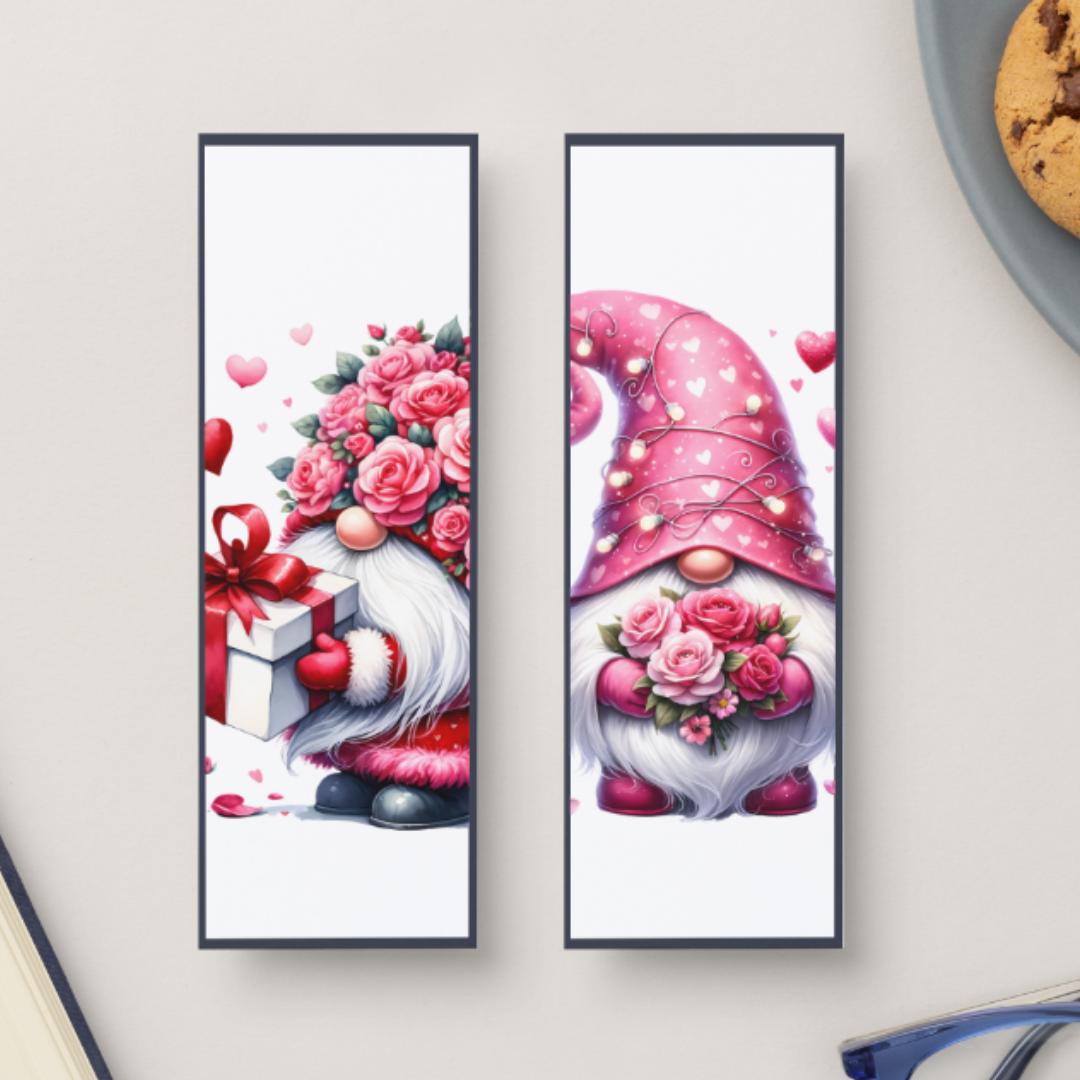 Bookmarks | Valentine Gnomes