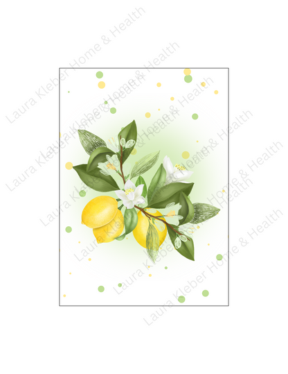 Digital DIY Decor Bundle | Lemons