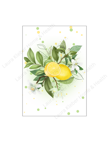 Digital DIY Decor Bundle | Lemons