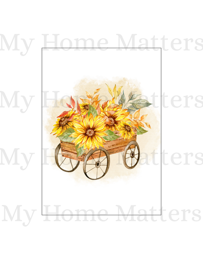 Digital DIY Decor Bundle | Sunflowers