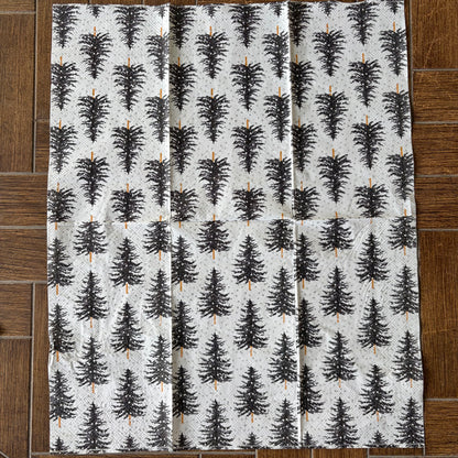 Napkin Bundle | Black & White Christmas