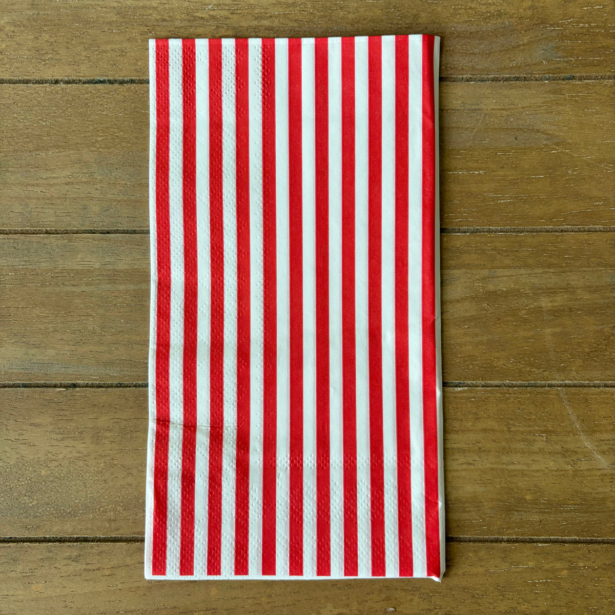 Napkin | Bright Red Stripes