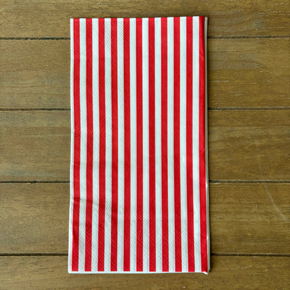 Napkin | Bright Red Stripes