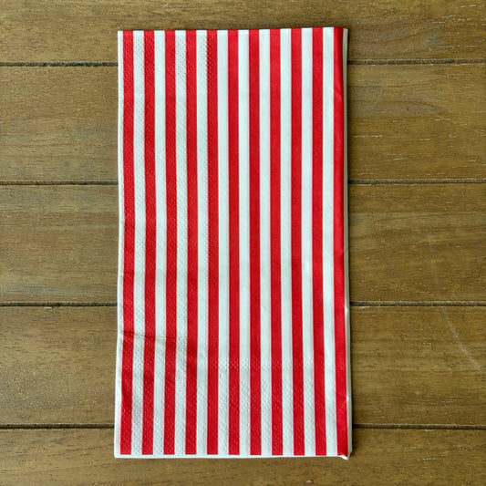 Napkin | Bright Red Stripes