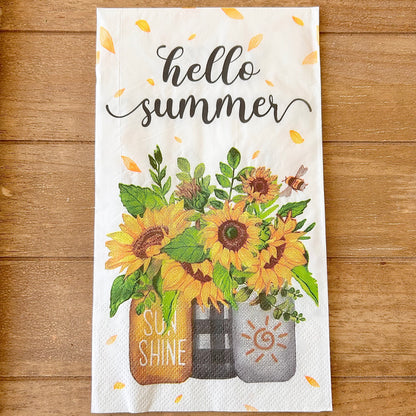 Napkin Bundle | Hello Summer Sunflowers