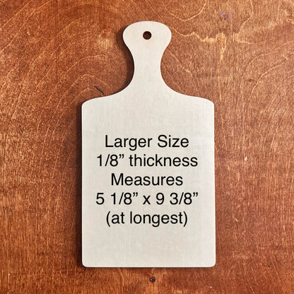 Cutting Board Blanks (Set of 3 | Decorative Use Only)