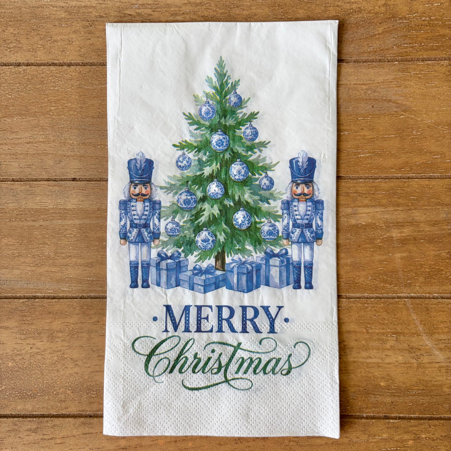 Napkin Bundle | Blue Nutcracker Christmas