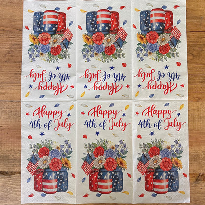 Napkin Bundle | Happy 4th of July