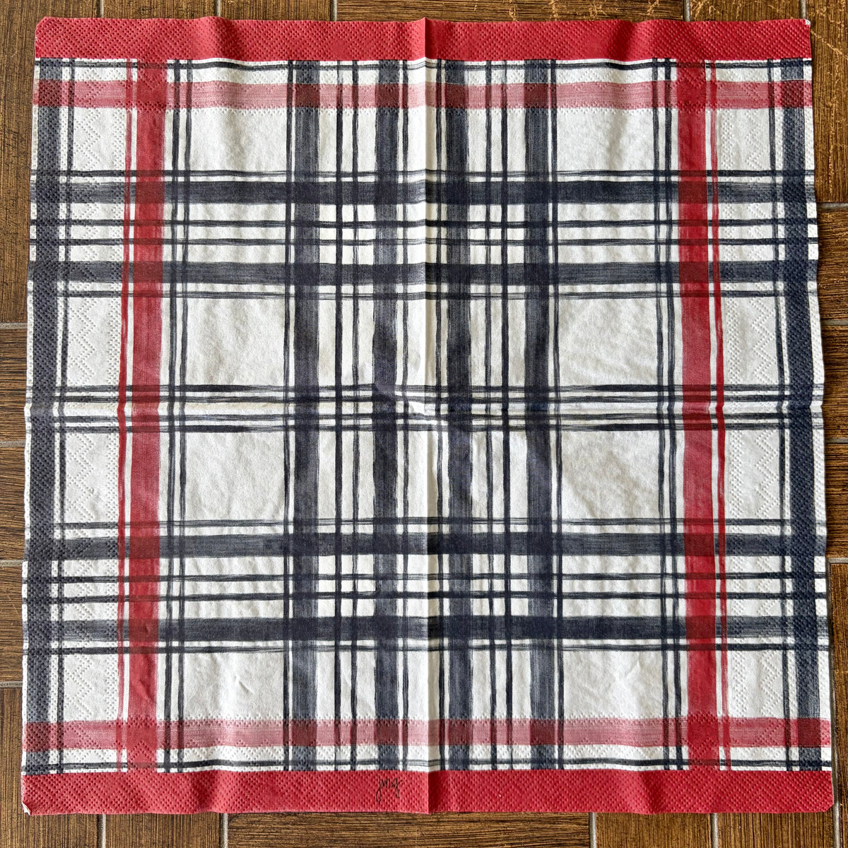 Napkin Bundle | Black & Red Christmas