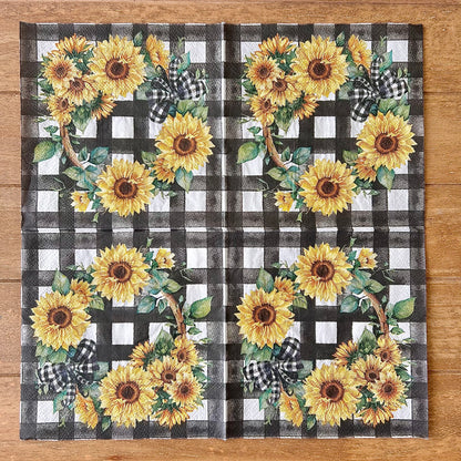Napkin Bundle | Sunflower You Are My Sunshine Set