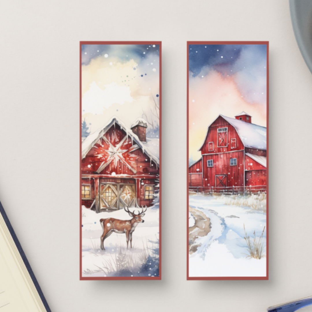 Bookmarks | Winter Barns