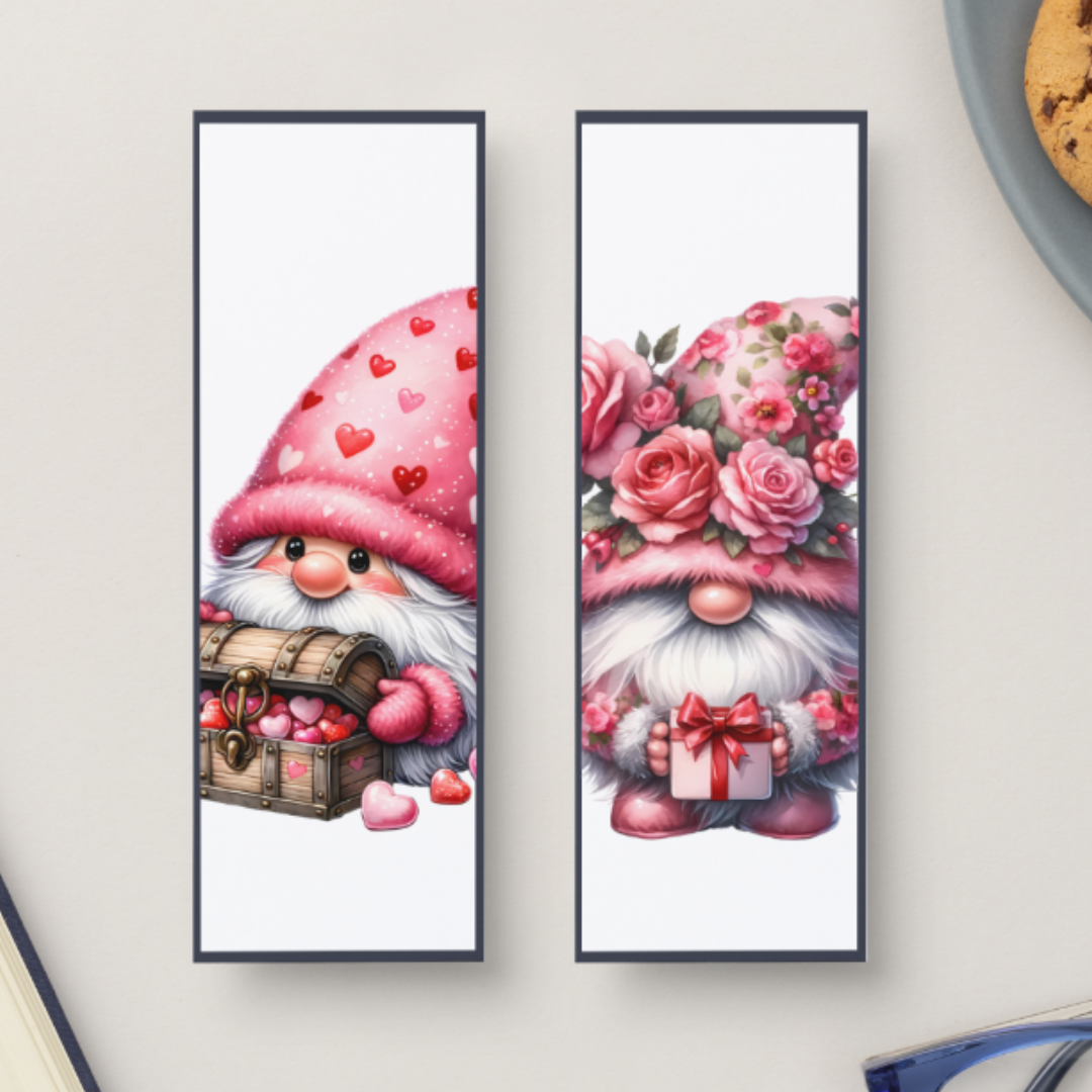 Bookmarks | Valentine Gnomes