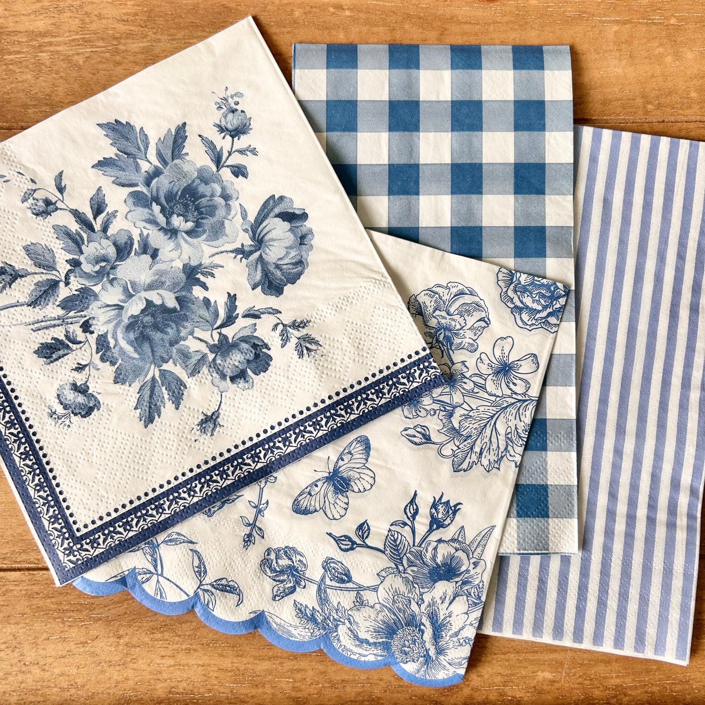 Napkin Bundle | Blue Cottage Charm