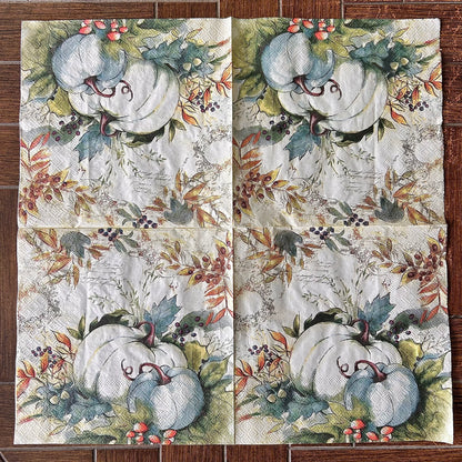 Napkin Bundle | Harvest Blue Pumpkin