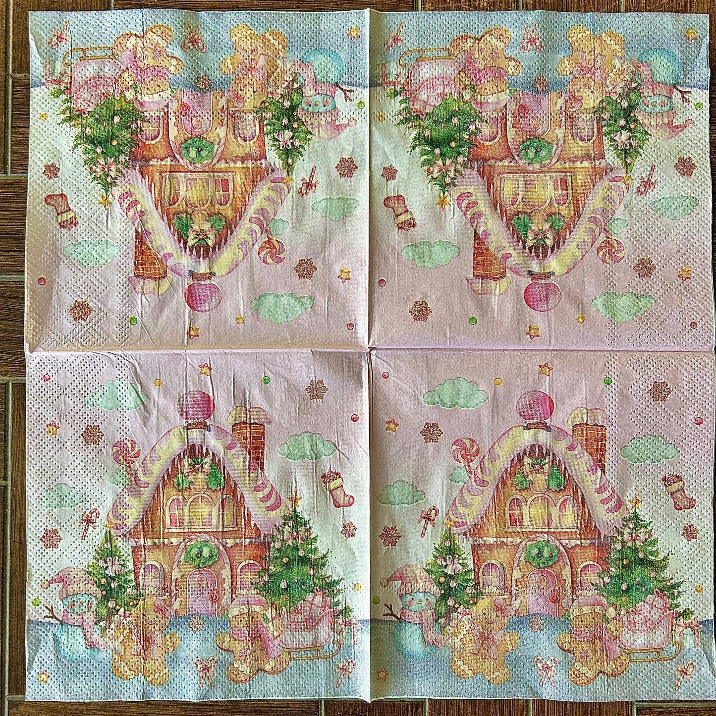 Napkin Bundle | Pink Christmas