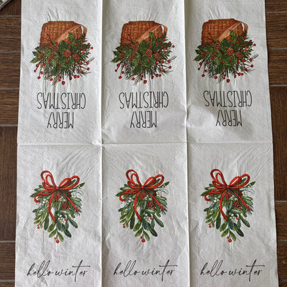 Napkin Bundle | Old Fashioned Farmhouse Christmas